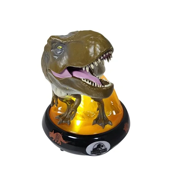 Jurassic World T Rex Dinosaur Lava Volcano Light Up Display Toy - Picture 2 of 5